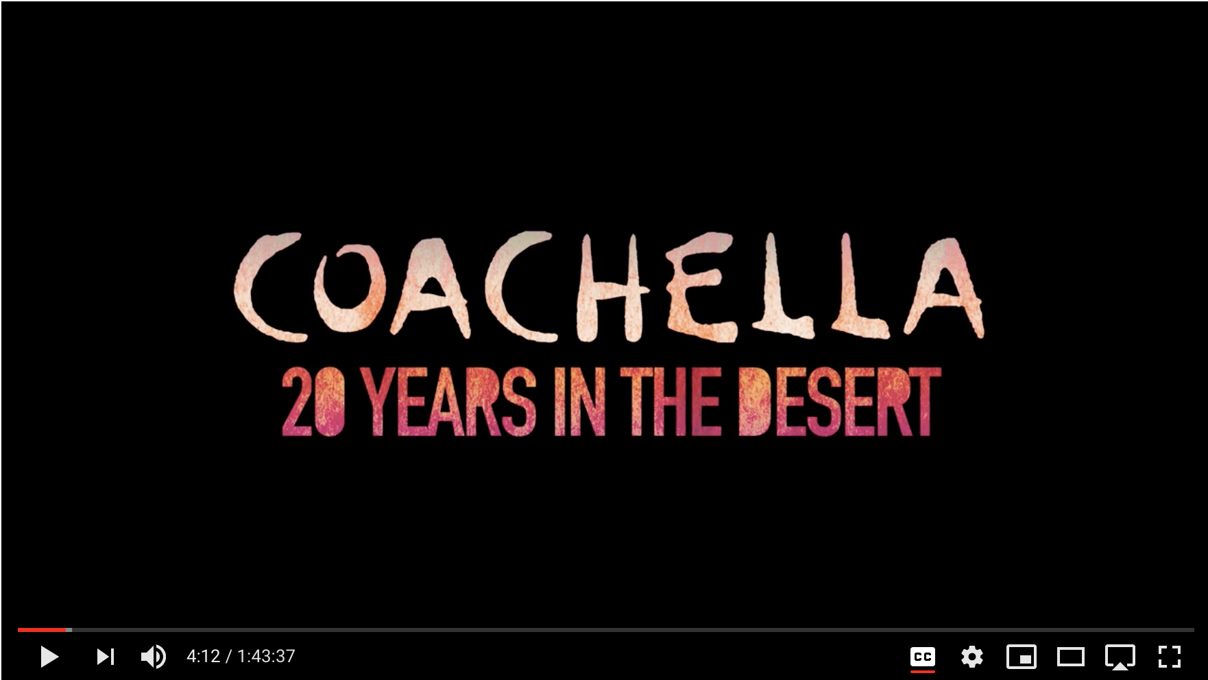 #Couchella: 20 Years In The Desert!